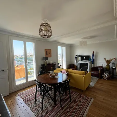8 Personnes - Terrasse Sur Espaces Verts - Vue Tour Eiffel Apartment *