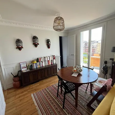 Apartment 8 Personnes - Terrasse Sur Espaces Verts - Vue Tour Eiffel