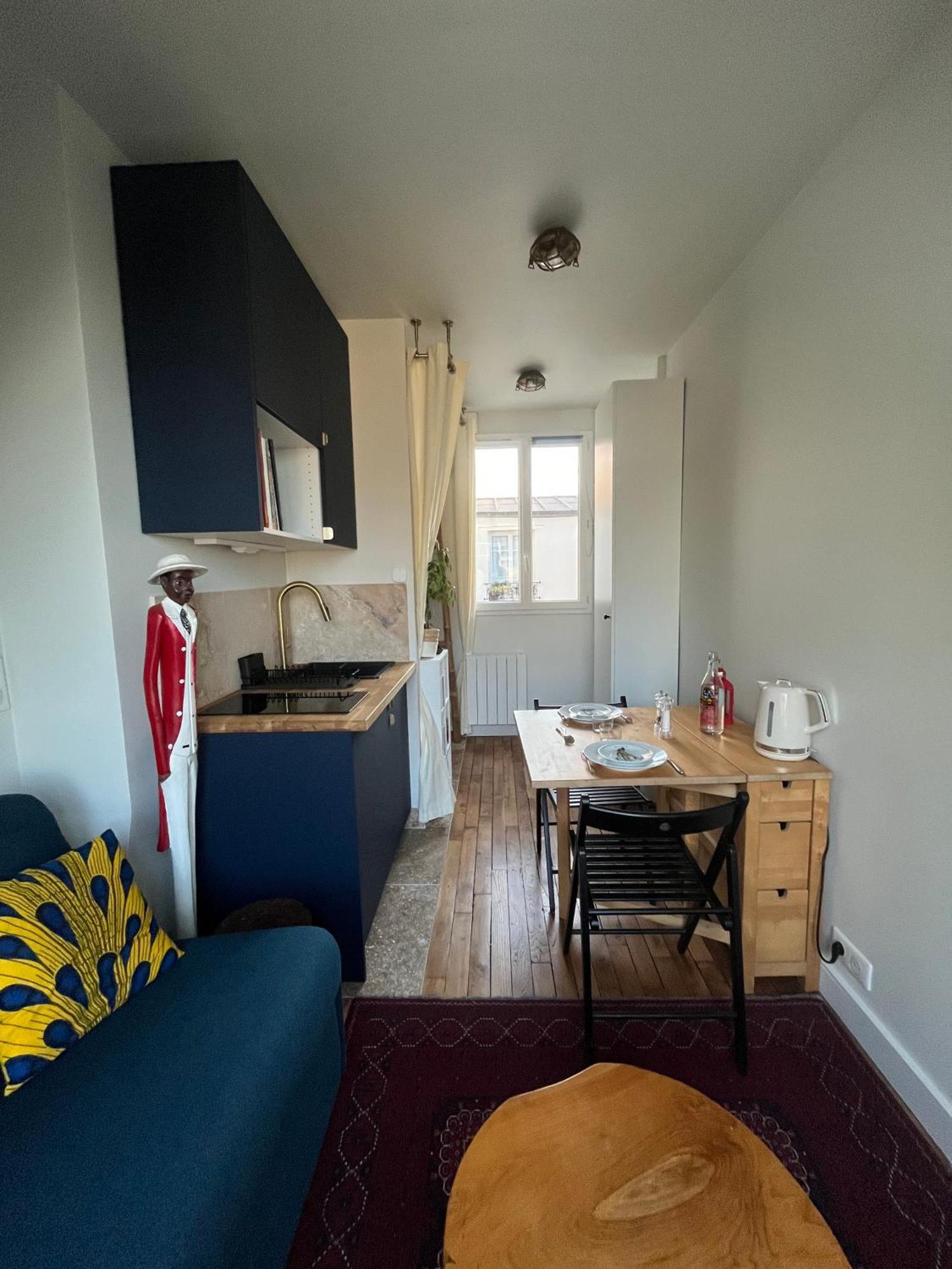 8 Personnes - Terrasse Sur Espaces Verts - Vue Tour Eiffel Apartment Paris