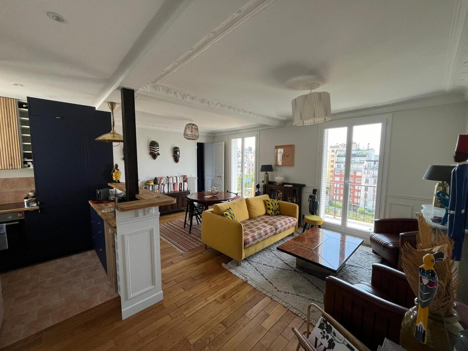 Appartamento 8 Personnes - Terrasse Sur Espaces Verts - Vue Tour Eiffel Parigi