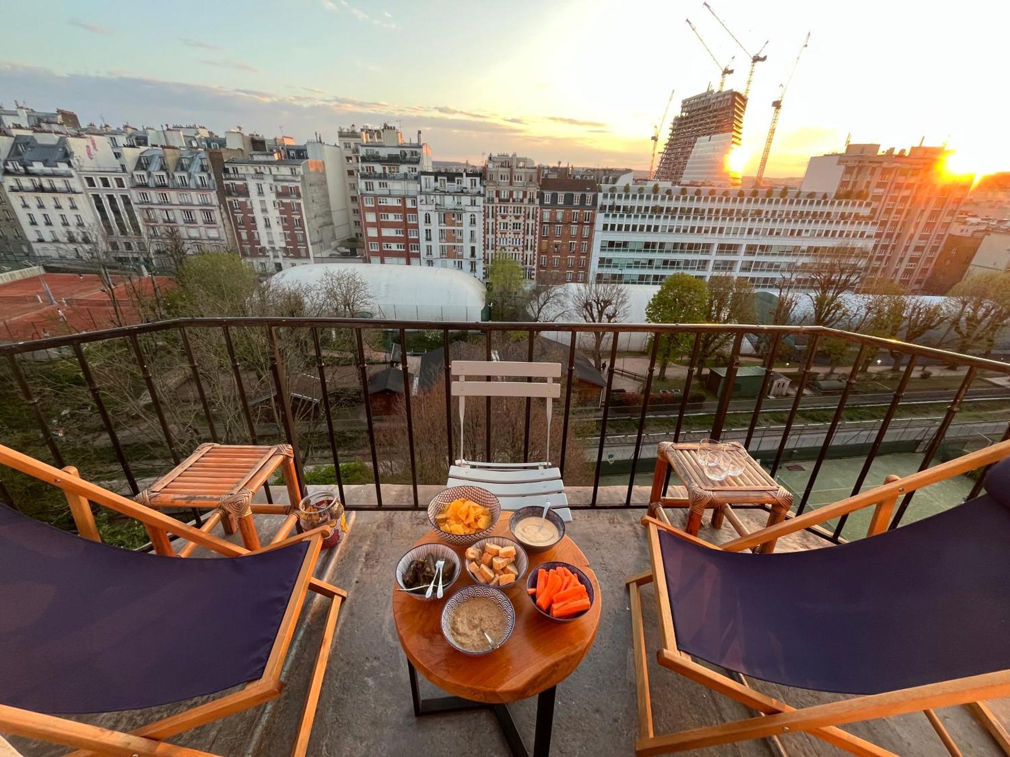Apartment 8 Personnes - Terrasse Sur Espaces Verts - Vue Tour Eiffel *