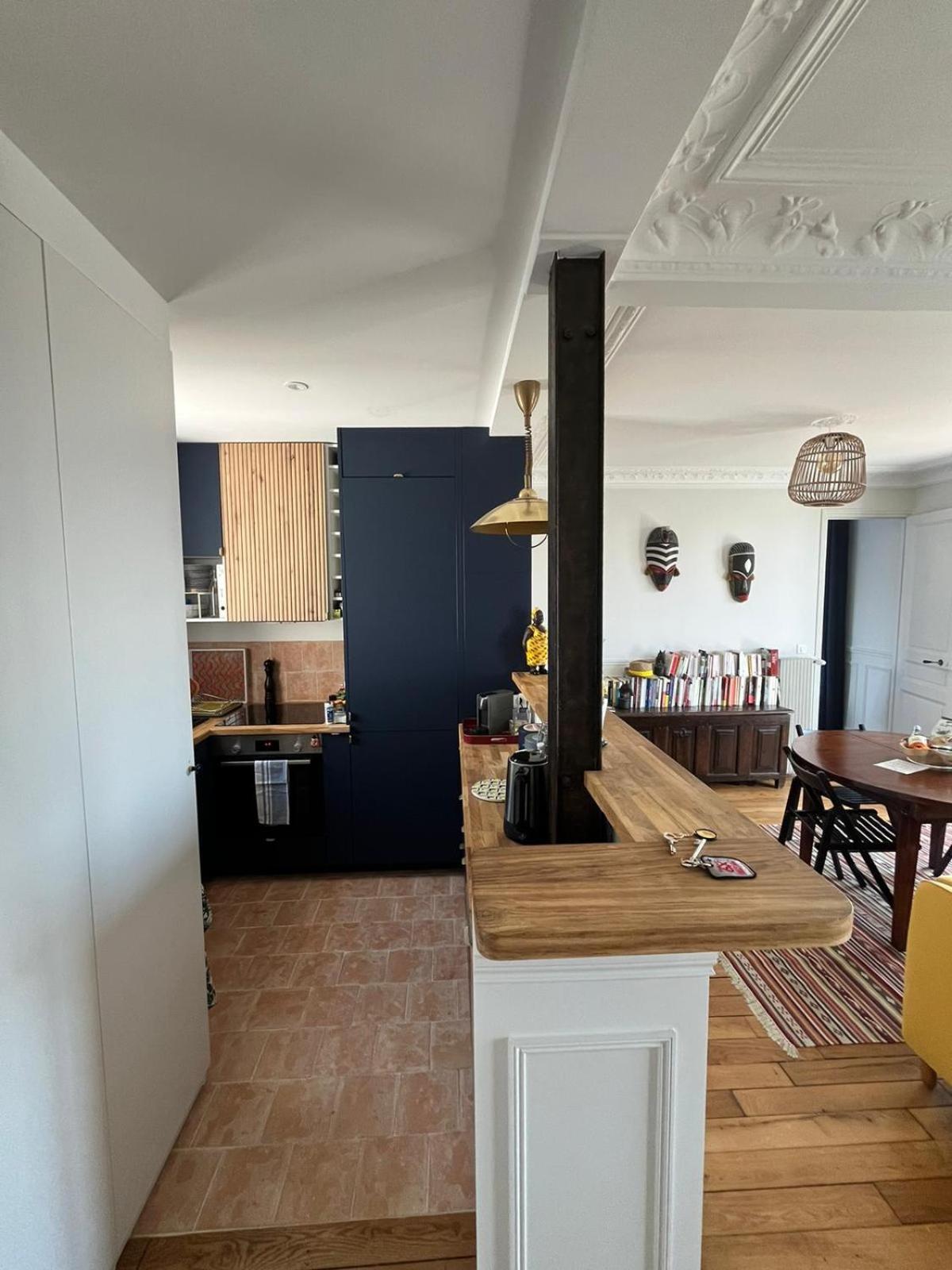 8 Personnes - Terrasse Sur Espaces Verts - Vue Tour Eiffel *